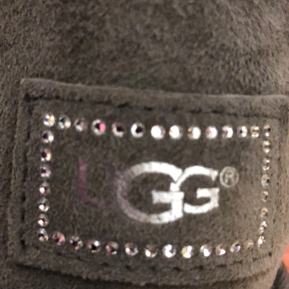 Ugg Grey Swarovski 🎉HP🎉Crystal Boots - Picture 5 of 8